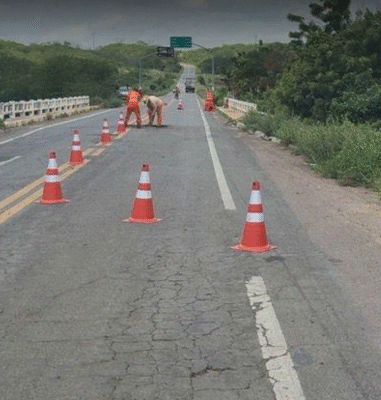 SOP repara buraco em ponte da CE-282 entre Icó e Iguatu