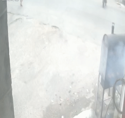 Imagens mostram momento do atropelamento que matou Osmar de Sousa em cruzamento perigoso de Iguatu