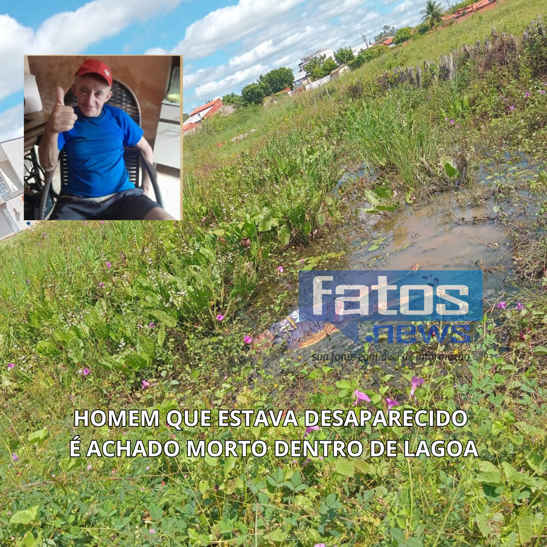 Corpo de homem desaparecido há cerca de 30 dias é encontrado em lagoa de Iguatu