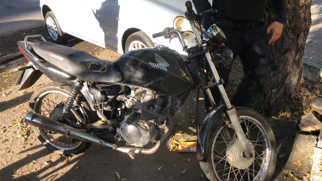 Guarda Civil Municipal recupera motocicleta com registro de furto em Iguatu